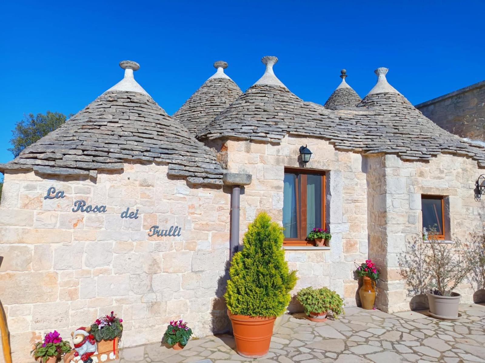 La Rosa Dei Trulli B&B Alberobello Bagian luar foto